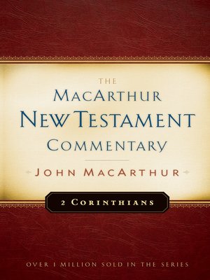 cover image of 2 Corinthians MacArthur New Testament Commentary